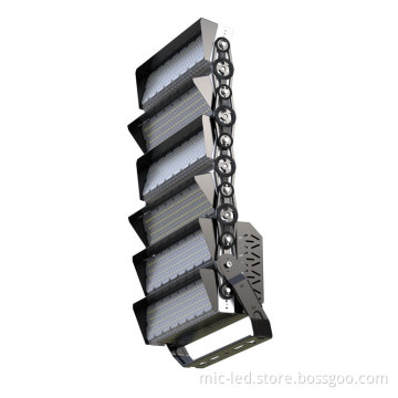 High Mast LED Flood Lights for Tennis Courts and Soccer Pitches
